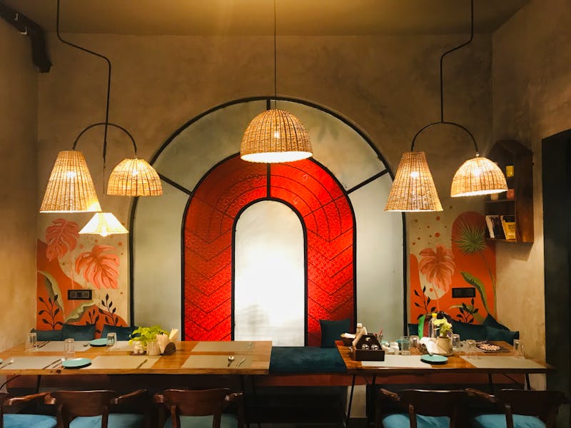 Cabana Taco restaurant interior — warm and welcoming taco cabana dining space
